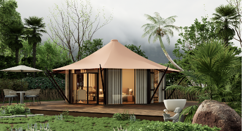 腾冲县异形篷房定制：专属设计赋能，打造城市户外专属名片